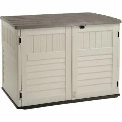 Outdoor Structures & Storage Shop 15 Suncast® Stow-Away Horizontal Shed, 70-1/2"W x 44-1/2"D x 52"H, 70 Cu. Ft.