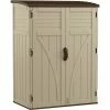 Suncast 54 Cu Ft Vertical Shed BMS5700 - 53"W x 32-1/2"D x 69-1/2"H