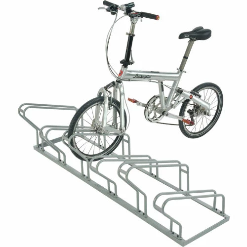 Global Industrial™ Low Profile Bike Rack, 6-Bike Storage 3 Global Industrial™ Low Profile Bike Rack, 6-Bike Storage
