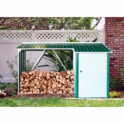 DuraMax Wood Storage Galvanized Steel Shed 53661 8-15/16'W x 3-9/16'D x 5-1/4'H