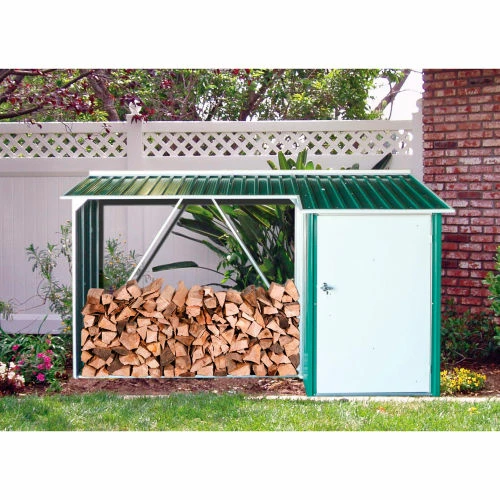 DuraMax Wood Storage Galvanized Steel Shed 53661 8-15/16'W x 3-9/16'D x 5-1/4'H 3 DuraMax Wood Storage Galvanized Steel Shed 53661 8-15/16'W x 3-9/16'D x 5-1/4'H