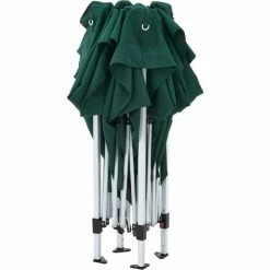 Global Industrial Portable Pop Up Canopy, Straight-Leg, 10'L x 10'W x 10'1"H, Green -Outdoor Structures & Storage Shop 602191GN 04