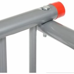 Global Industrial Single-Sided Grid Bike Rack, 9-Bike Capacity, Powder Coated Steel -Outdoor Structures & Storage Shop 652771 06