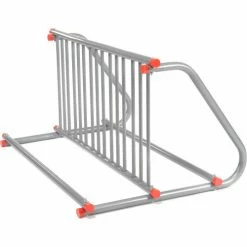 Global Industrial Double-Sided Grid Bike Rack, 10-Bike Capacity, Powder Coated Steel -Outdoor Structures & Storage Shop 652772 03