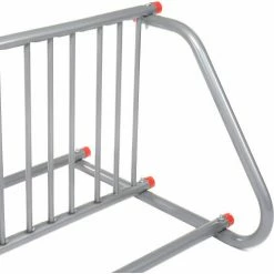 Global Industrial Double-Sided Grid Bike Rack, 10-Bike Capacity, Powder Coated Steel -Outdoor Structures & Storage Shop 652772 05