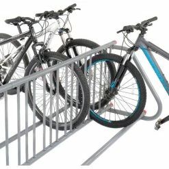 Global Industrial™ Double-Sided Grid Bike Rack, 18-Bike Capacity, Powder Coated Steel -Outdoor Structures & Storage Shop 652773 04