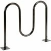 Global Industrial Wave Bike Rack, 5-Bike Capacity, Flange Mount, Black