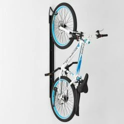 Global Industrial Indoor Vertical Bike Rack Mount, 1 Bike Capacity, Black 12 Global Industrial Indoor Vertical Bike Rack Mount, 1 Bike Capacity, Black -Outdoor Structures & Storage Shop 670510 04