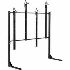 Global Industrial Indoor Vertical Bike Rack, 4 Bike Capacity, Black