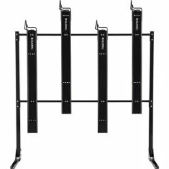 Global Industrial Indoor Vertical Fat Tire Bike Rack, 4 Bike Capacity, Black -Outdoor Structures & Storage Shop 670515 02