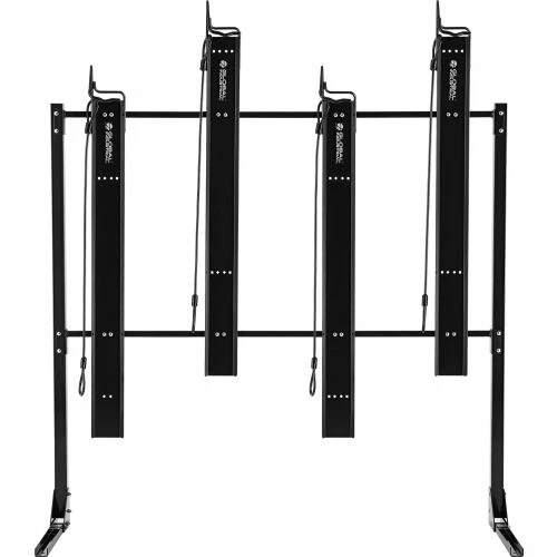 Global Industrial Indoor Vertical Fat Tire Bike Rack, Lockable, 4 Bike Capacity, Black 5 Global Industrial Indoor Vertical Fat Tire Bike Rack, Lockable, 4 Bike Capacity, Black - Image 3