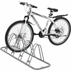 Global Industrial Single-Sided Adjustable Bicycle Parking Rack, 5-Bike Capacity -Outdoor Structures & Storage Shop 708150 06