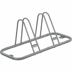 Global Industrial Single-Sided Adjustable Bicycle Parking Rack, 5-Bike Capacity -Outdoor Structures & Storage Shop 708150 12