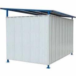 Global Industrial Outdoor Bike Storage Shelter, 16 Bike Capacity, 120"L x 95-1/2"W x 90-1/16"H 8 Global Industrial Outdoor Bike Storage Shelter, 16 Bike Capacity, 120"L x 95-1/2"W x 90-1/16"H -Outdoor Structures & Storage Shop 708408 02