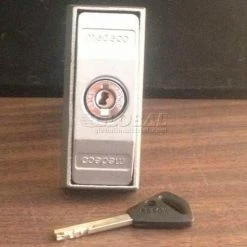 American Bicycle Security Bike Locker Option-Stainless Steel High Security "T" Handle Locks W/3 User Keys On 350 Series