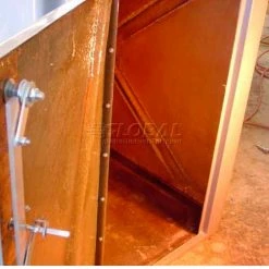 American Bicycle Security Bike Locker Option-301 Lockers Floor, Fiberglass Composite, Installed At Factory