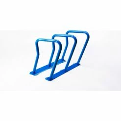 Frost Products Surf 6 Bike Capacity Steel Bike Rack, Blue -Outdoor Structures & Storage Shop FPL 2090 BLUE