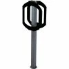 Frost Products Bike Stop Double Ring Bike Rack, Gray/Black -Outdoor Structures & Storage Shop Frost code 2070 black