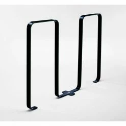 Outdoor Structures & Storage Shop 19 Frost Products Linguini 5 Bike Capacity Steel Bike Rack, Black