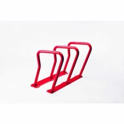 Frost Products Surf 6 Bike Capacity Steel Bike Rack, Red
