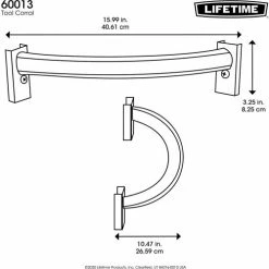 Tool And Hardware Corral For Lifetime Sheds -Outdoor Structures & Storage Shop LT60013 03