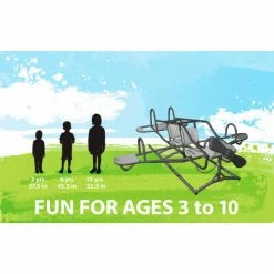 Lifetime® Ace Flyer Teeter-Totter, Earthtone 37 Lifetime® Ace Flyer Teeter-Totter, Earthtone -Outdoor Structures & Storage Shop LT90135 17