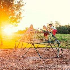 Lifetime® Geo Dome Climber, Earthtone -Outdoor Structures & Storage Shop LT90136 11