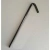 Monk Industries 10" Mini Tarp Hook Stake, Black -Outdoor Structures & Storage Shop MK3 31210BBK