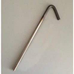 Monk Industries 10" Mini Tarp Hook Stake, Unpainted