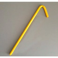Monk Industries 10" Mini Tarp Hook Stake, Yellow