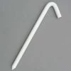 Monk Industries 12" Hook Stake, Bright White -Outdoor Structures & Storage Shop MK3 62512BWH