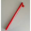 Monk Industries 12" Forged Head Stake, Red -Outdoor Structures & Storage Shop MK3 62512HRD