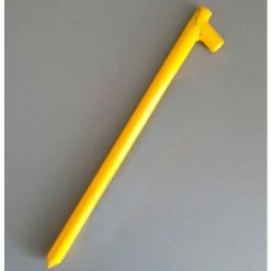 Monk Industries 12" Forged Head Stake, Yellow