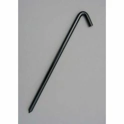 Monk Industries 18" Hook Stake, Black