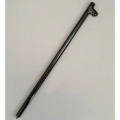 Monk Industries 18" Forged Head Stake, Black