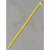 Monk Industries 24" Forged Head Stake, Yellow -Outdoor Structures & Storage Shop MK3 62524HYL