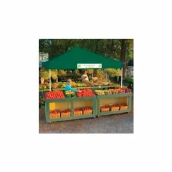 ShelterLogic 12x12 S T Popup Canopy - Green Cover w/Black Roller Bag