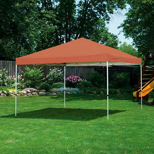 ShelterLogic, 22742, Pro Pop-up Canopy Straight Leg Cover 12 ft. x 12 ft. Terracotta 3 ShelterLogic, 22742, Pro Pop-up Canopy Straight Leg Cover 12 ft. x 12 ft. Terracotta