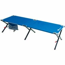 RIO Gear Smart Camping Cot C402-401-1 Cool Blue 300 Lbs Capacity 76"W x 26"D x 17-1/3"H