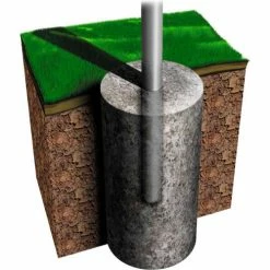 UltraPlay® Discovery Center Seedling Inground Mount